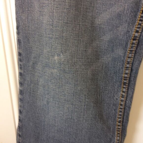 DHJC 1865 original five pocket denim heavy-duty mildly distressed bootcut Jeans - Picture 7 of 16